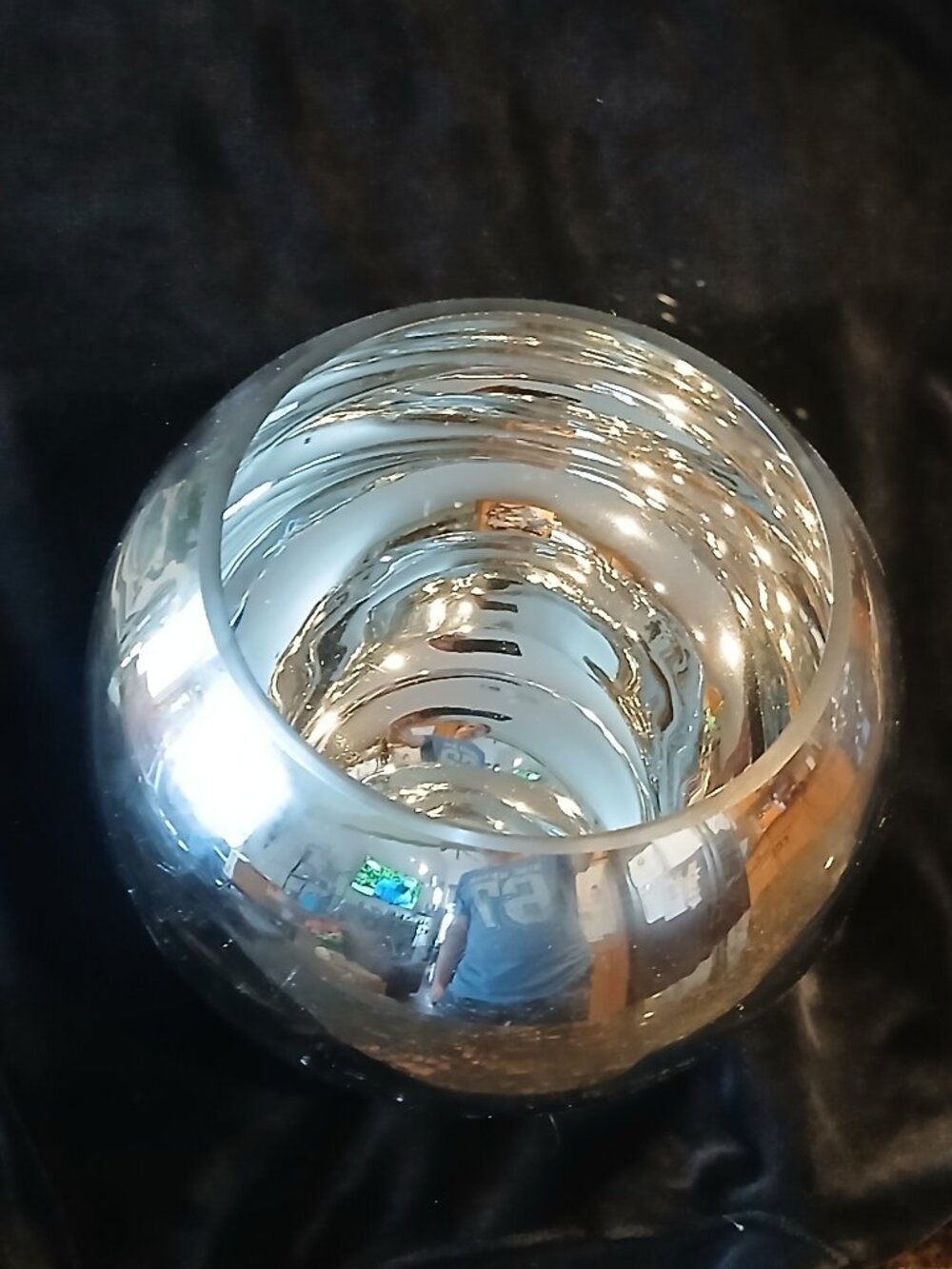 Mirror Vaselike Decorative Vessel New in box